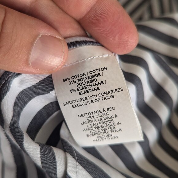 PHILIPPE DUBUC - Striped shirt - Sz 2 - Picture 10 of 10